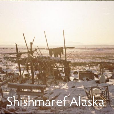 Inuit village Shishmaref, Alaska