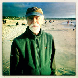 James at Asilomar beach